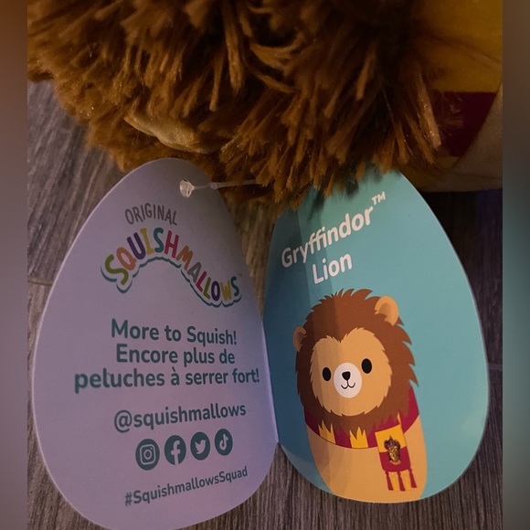 NWT 6.5” Harry Potter Gryffindor Lion Squishmallow - Picture 5 of 6